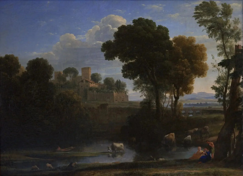 Włoski pejzaż - Claude Lorrain