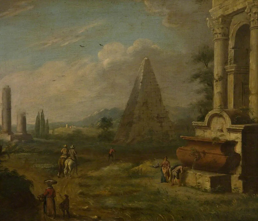Włoski pejzaż - Giovanni Paolo Panini