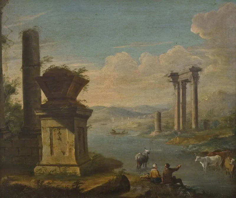Włoski pejzaż - Giovanni Paolo Panini