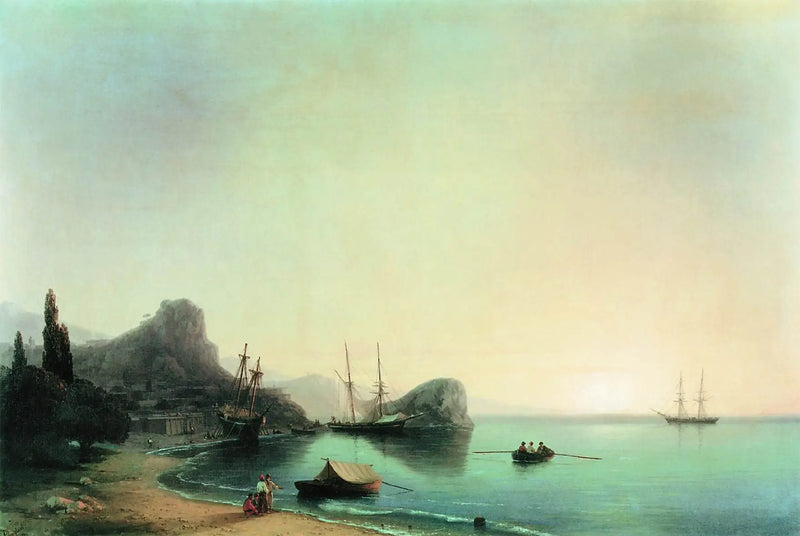 Włoski pejzaż - Ivan Aiëvazovski