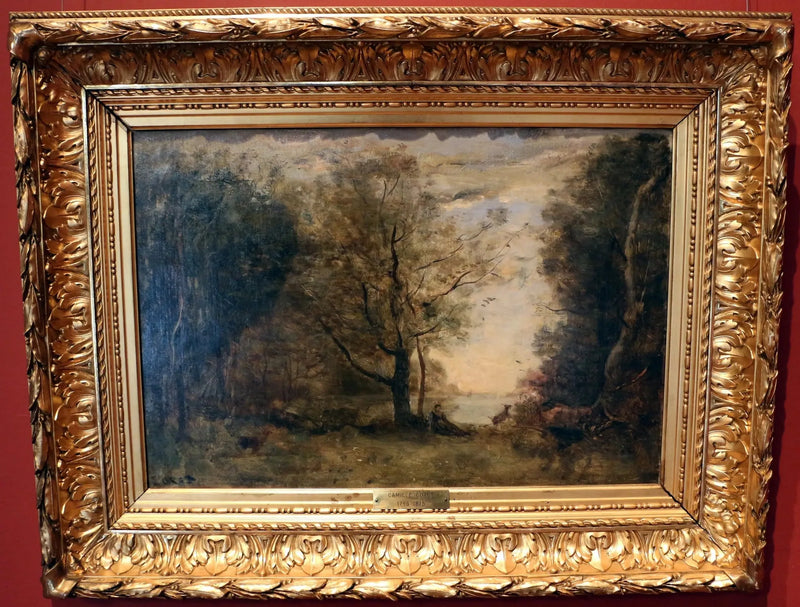 Pejzaż. - Jean-Baptiste Camille Corot