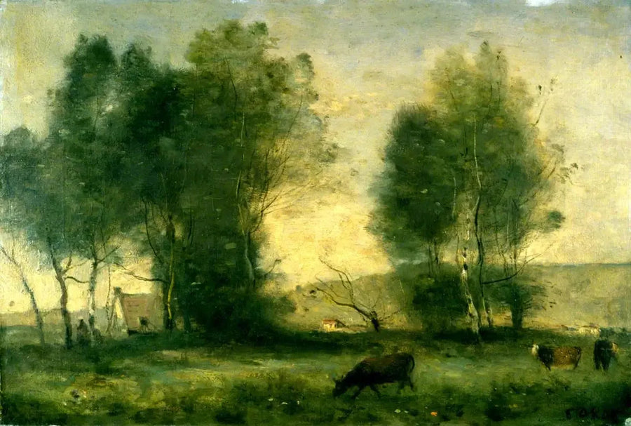 Pejzaż - Jean-Baptiste Camille Corot