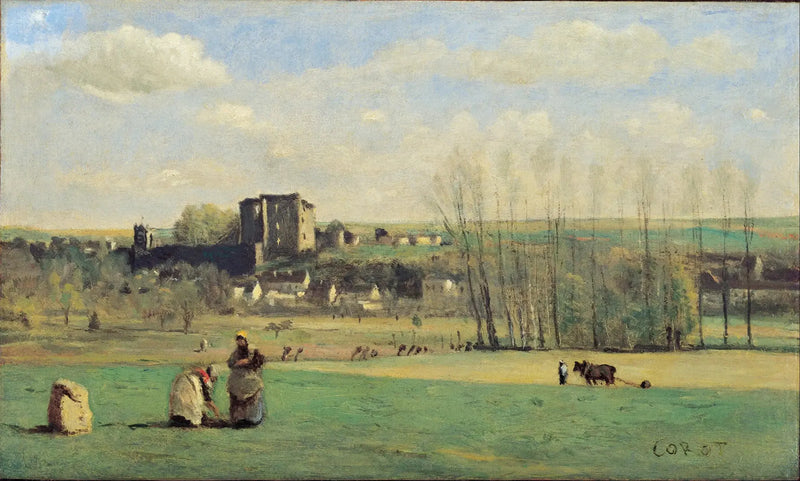 Pejzaż, La Ferté-Milon - Jean-Baptiste Camille Corot