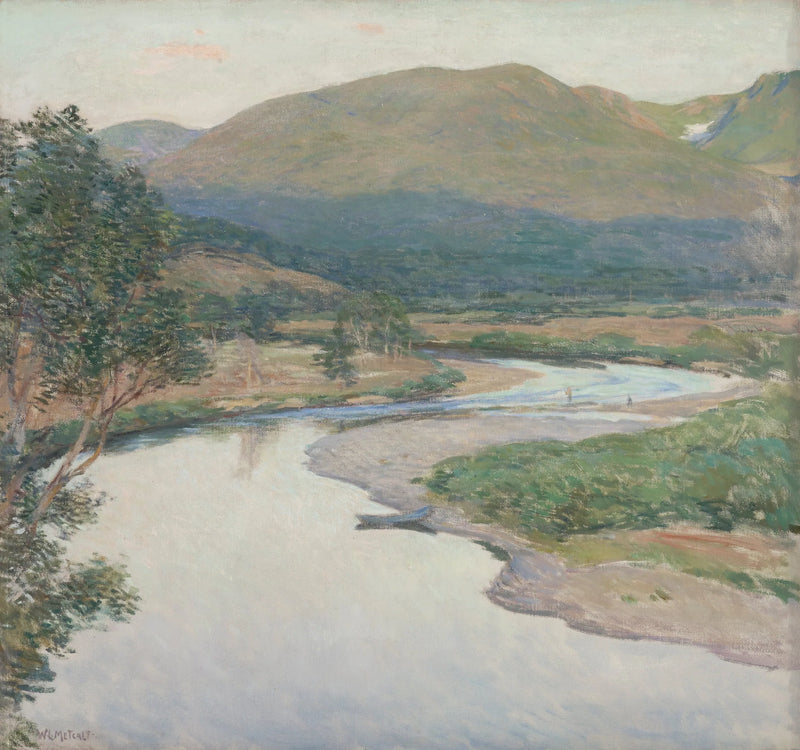 Pejzaż: Rzeka - Willard Metcalf