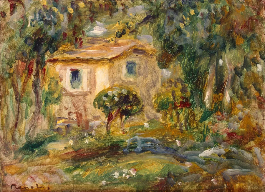 Krajobraz. Le Cannet - Pierre-Auguste Renoir