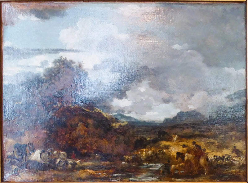 Pejzaż (le Gué) - Jean-Honoré Fragonard