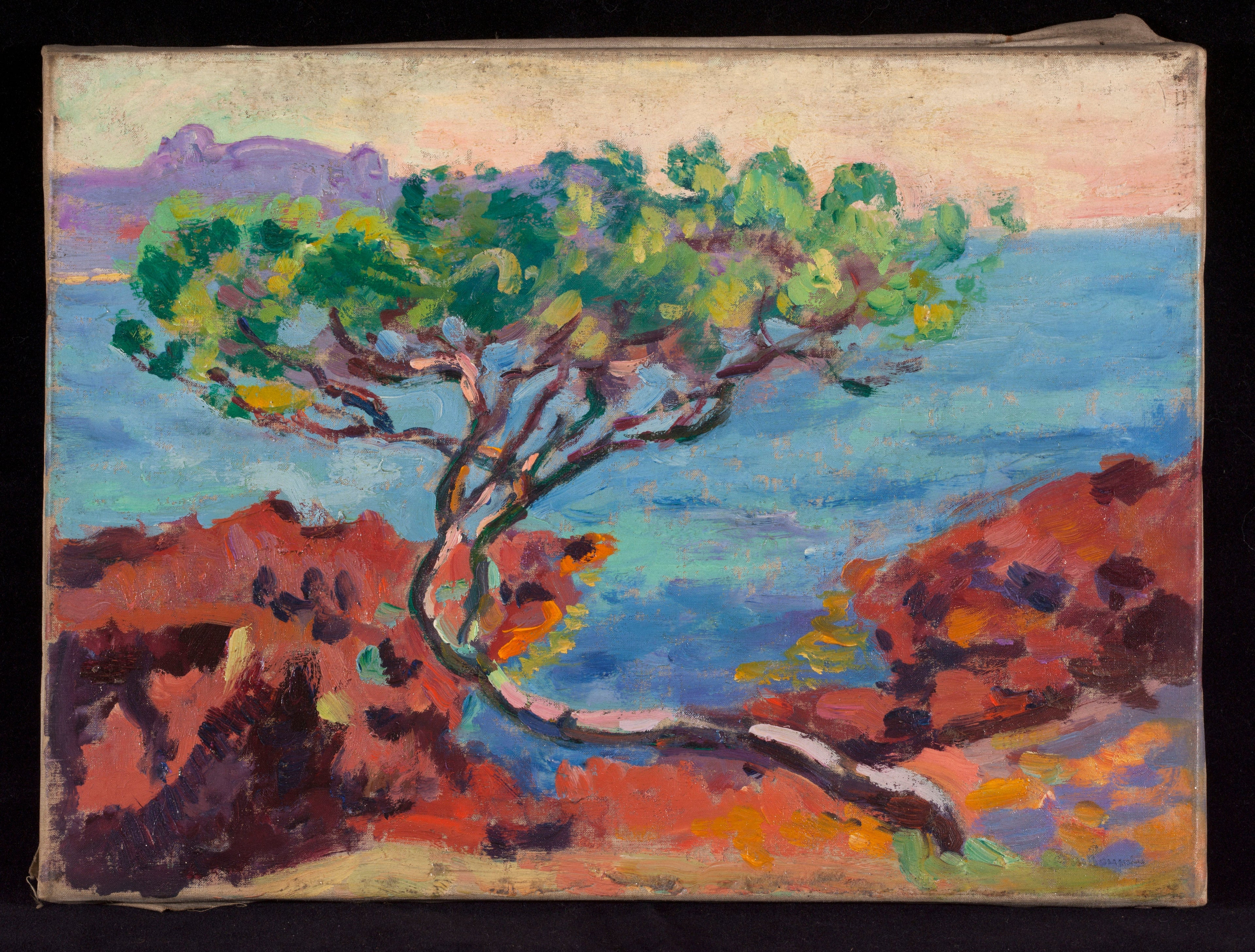 Paysage maritime - Armand Guillaumin image 1 reproduction réalisée par Alpha Reproduction