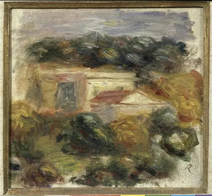 Krajobraz śródziemnomorski, Cagnes - Pierre-Auguste Renoir