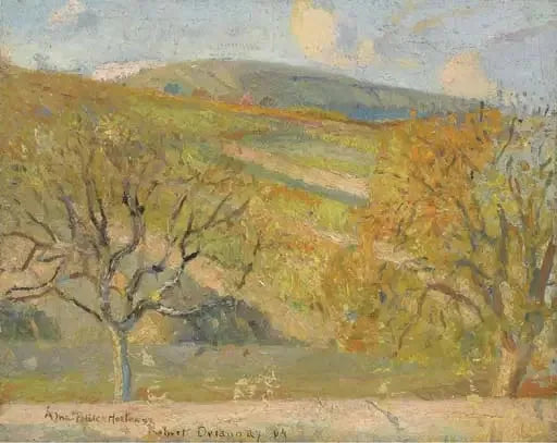 Górski krajobraz - Robert Delaunay