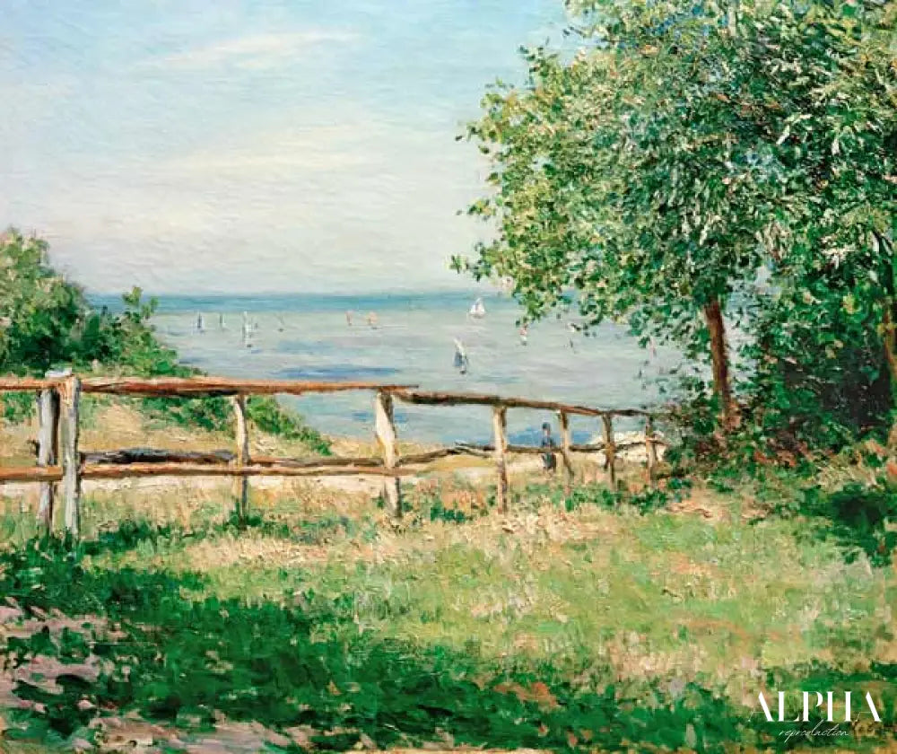 Paysage naturel - Caillebotte - Reproductions de tableaux et peintures haut de gamme