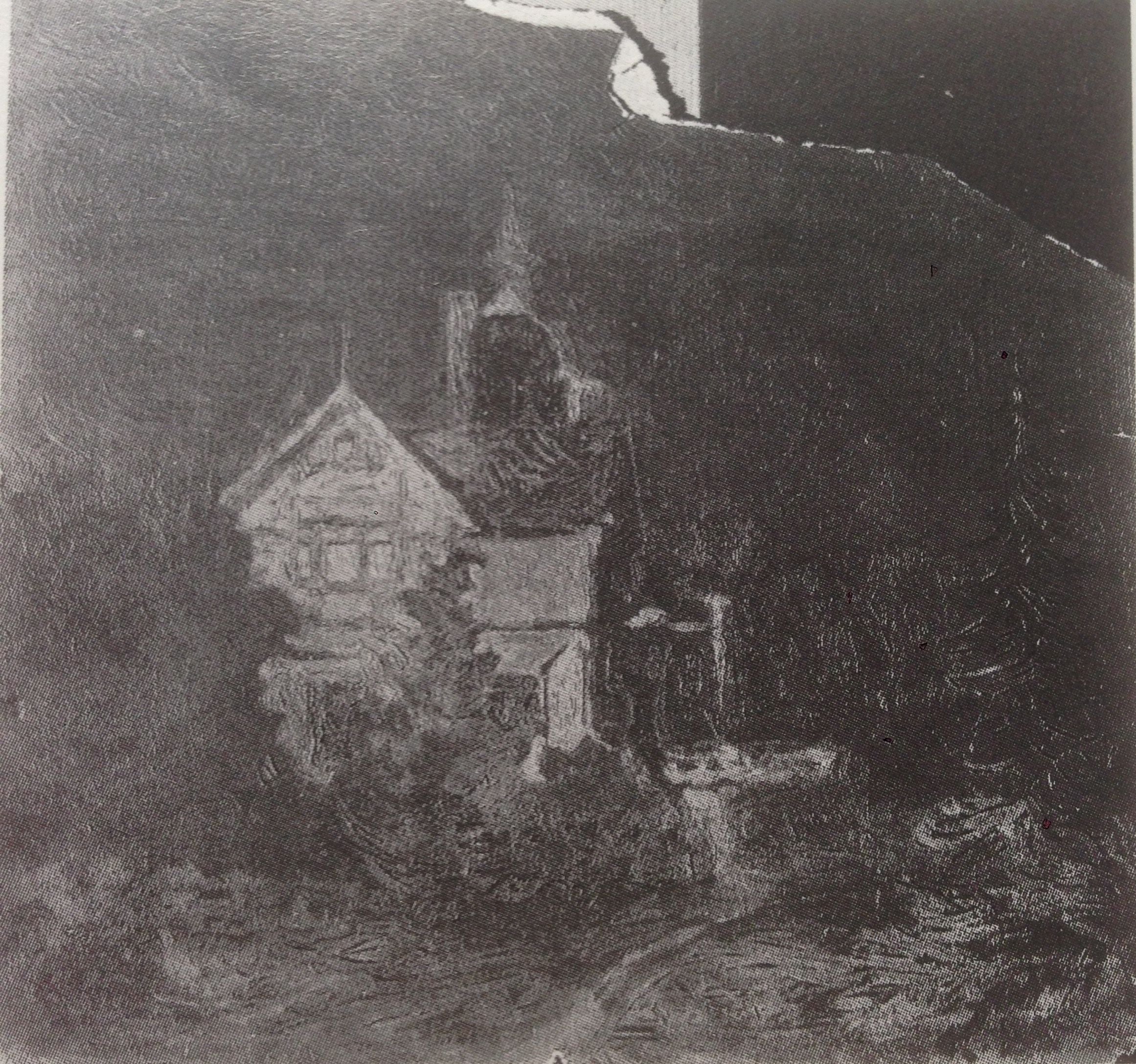 Nocny pejzaż - Kazimir Malewicz