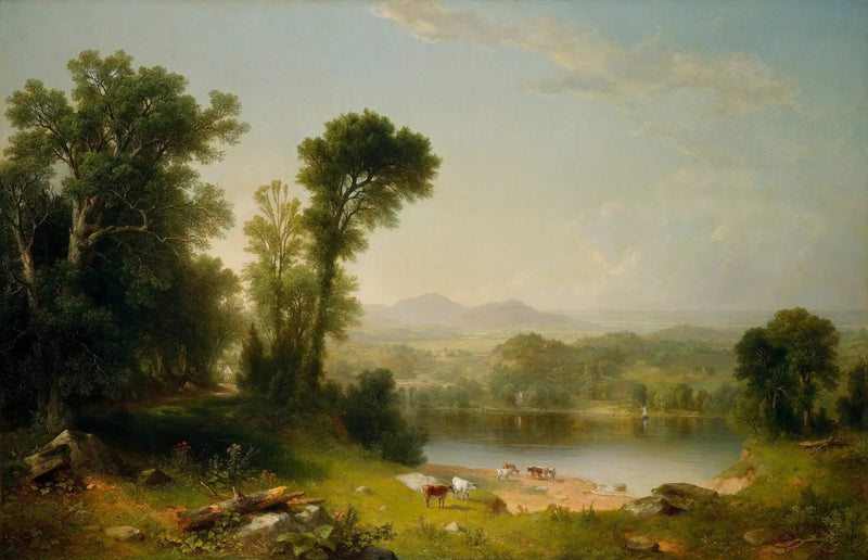 Pejzaż wiejski - Asher Brown Durand