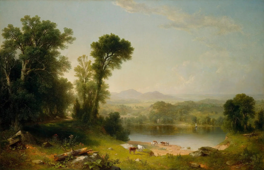 Pejzaż wiejski - Asher Brown Durand