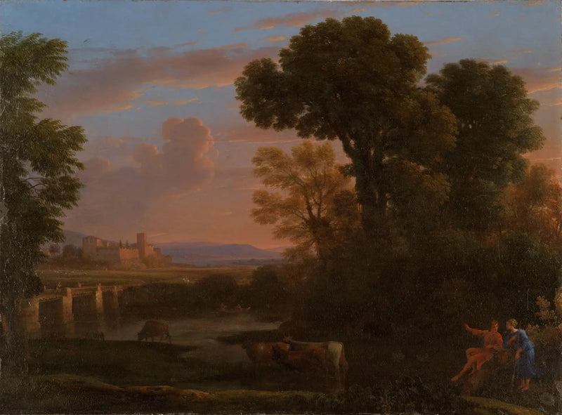 Pejzaż wiejski - Claude Lorrain