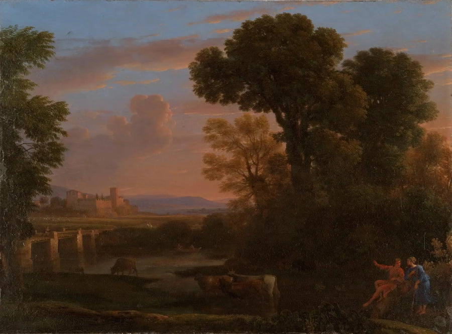 Pejzaż wiejski - Claude Lorrain