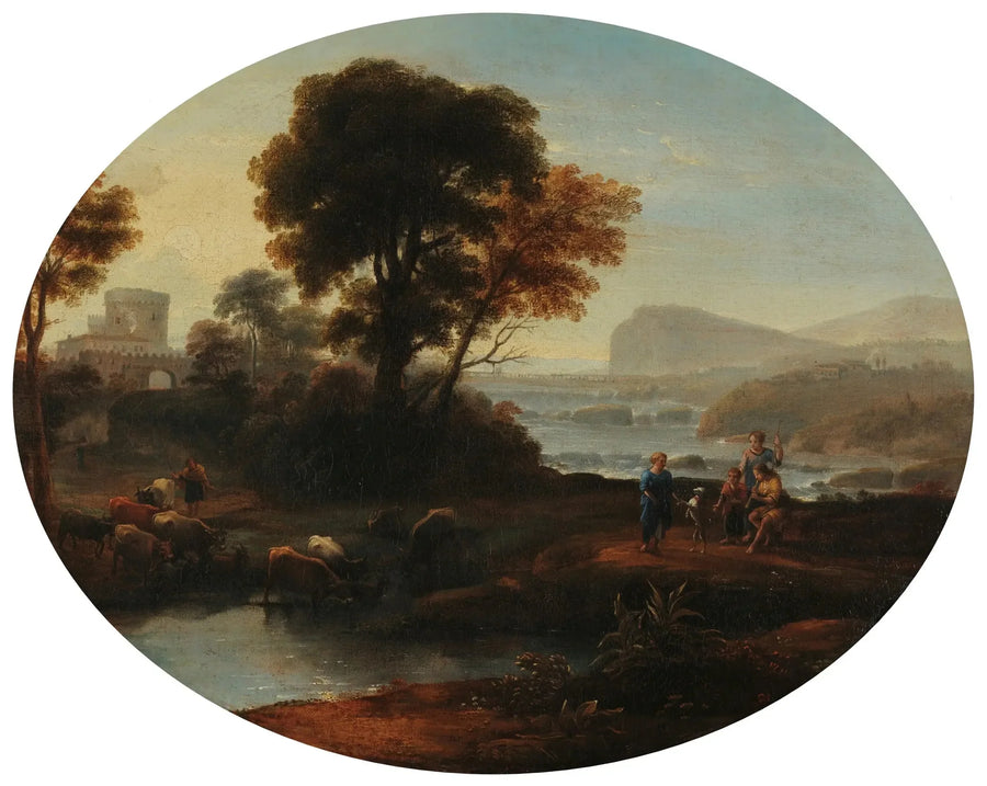 Pejzaż wiejski - Claude Lorrain