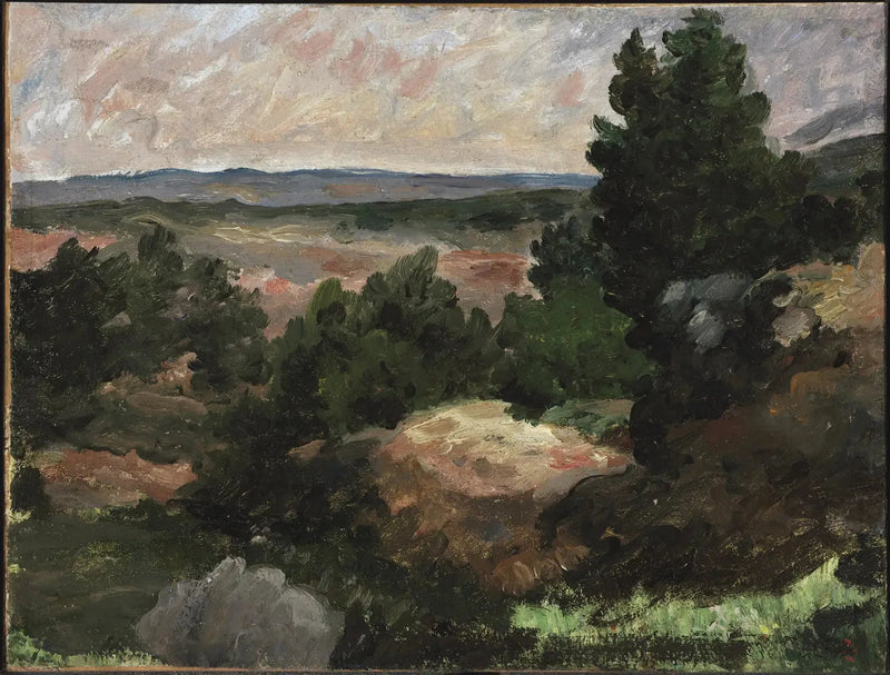 Pejzaż - Paul Cézanne