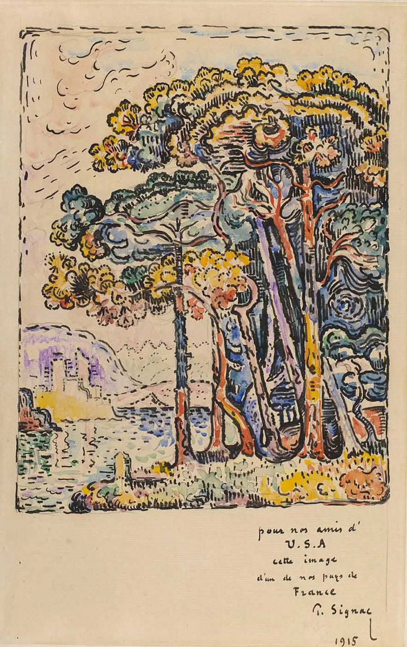 Krajobraz - Paul Signac