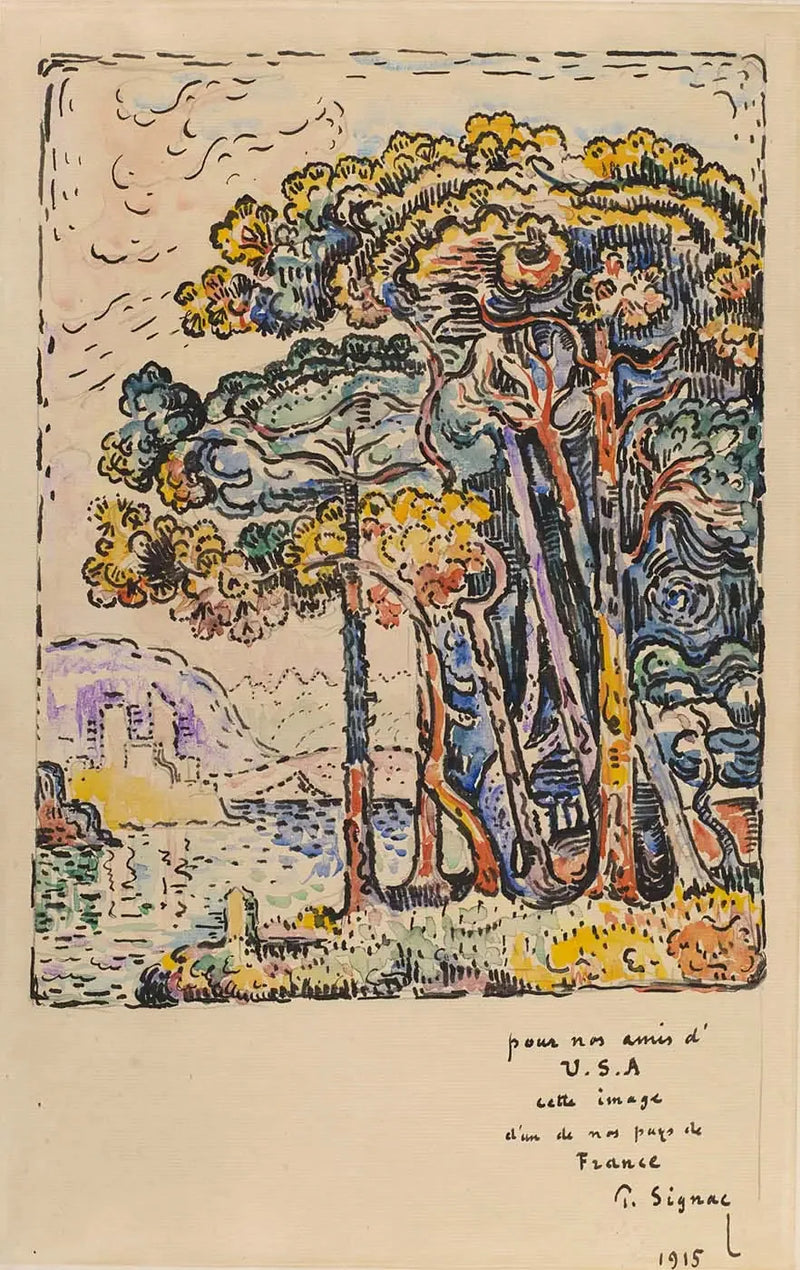 Krajobraz - Paul Signac