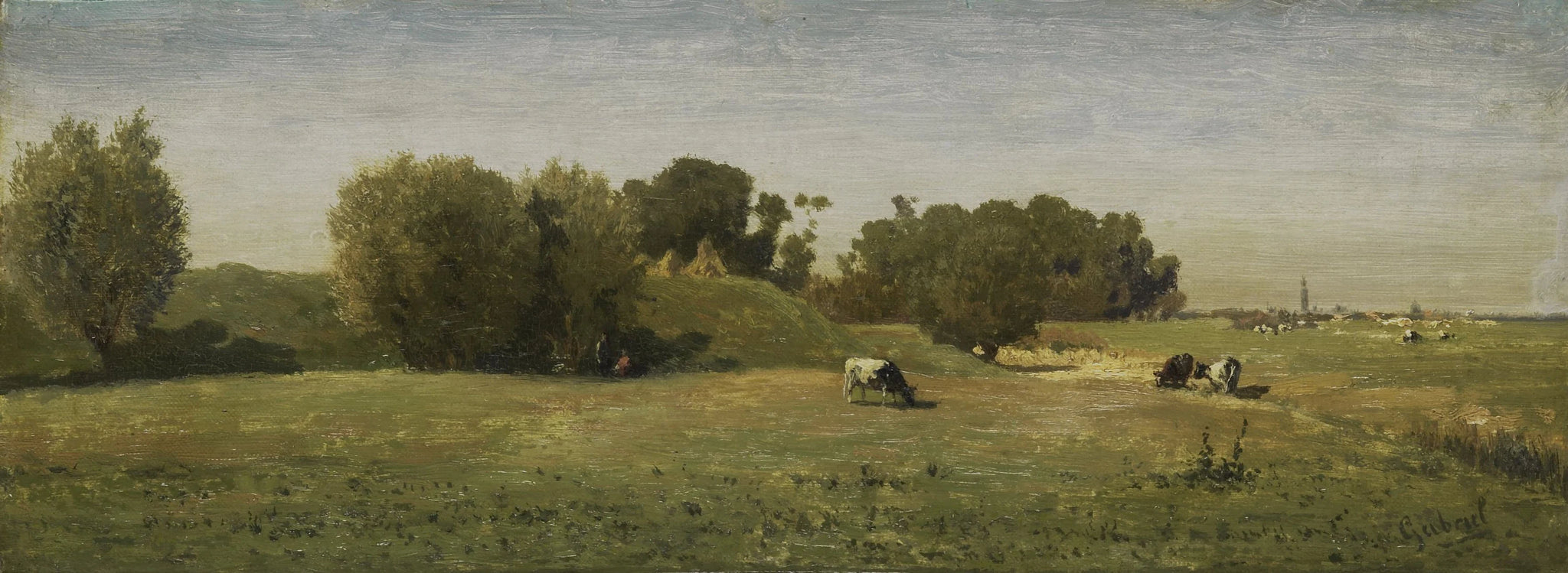 Paysage près d'Abcoude - Paul Joseph Constantin Gabriël