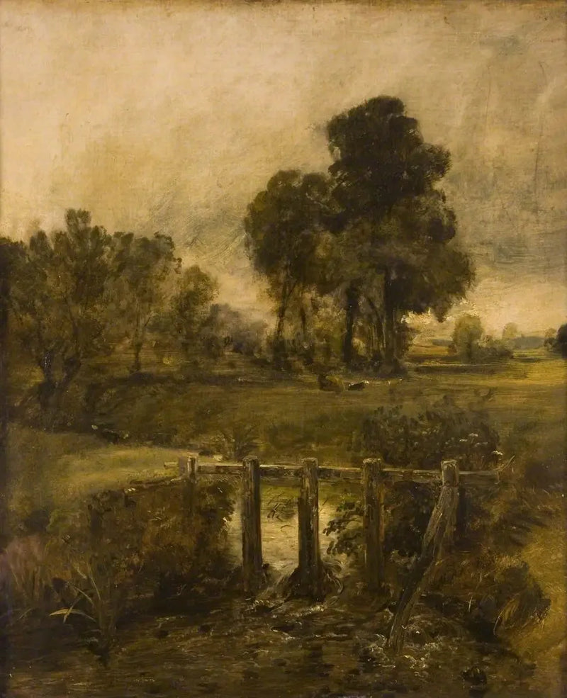 Pejzaż w pobliżu Dedham - John Constable