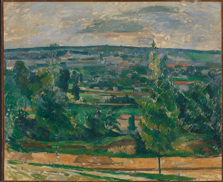 Pejzaż w pobliżu Melun - Paul Cézanne