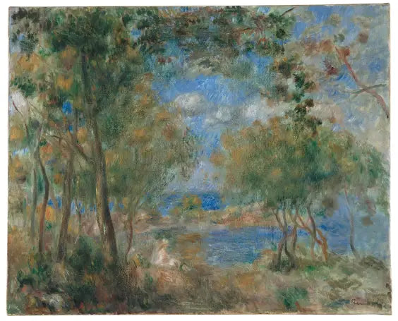 Krajobraz w pobliżu Noirmoutier - Pierre-Auguste Renoir