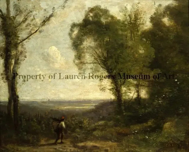 Pejzaż w pobliżu Paryża - Jean-Baptiste Camille Corot