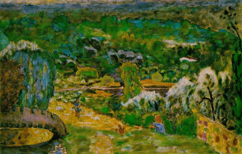 Wiosenny krajobraz - Pierre Bonnard