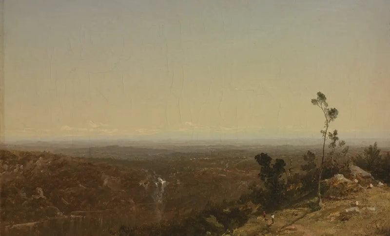 Pejzaż, rzeka Genesee - John Frederick Kensett