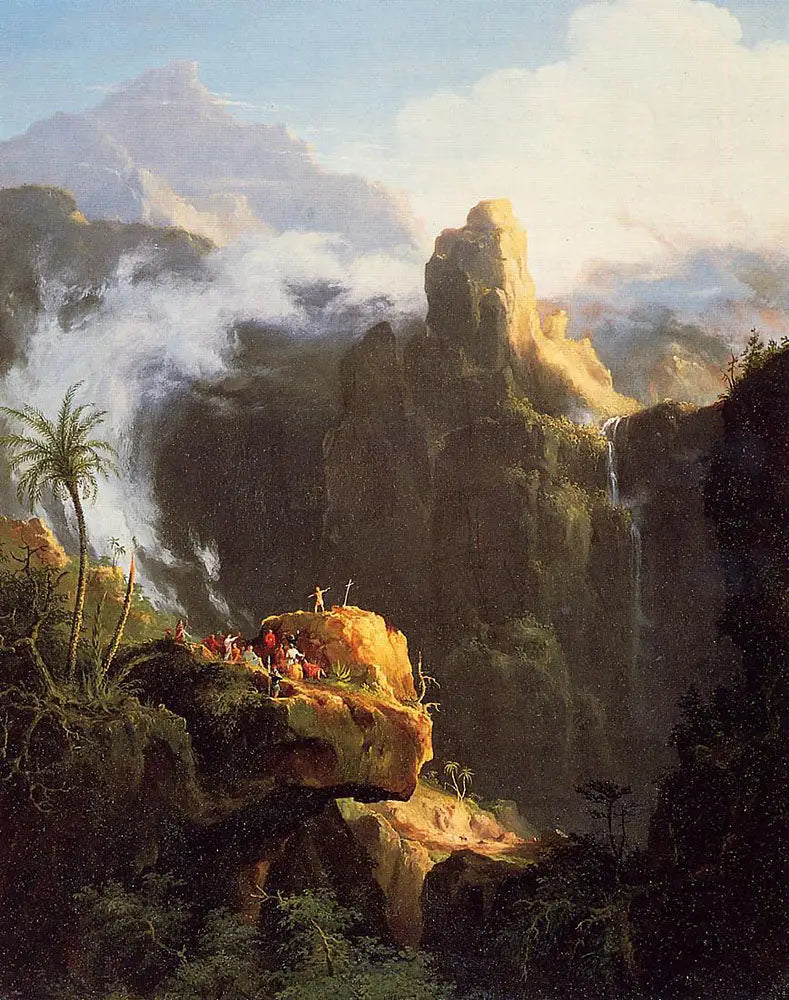 Pejzaż: Święty Jan w naturze - Thomas Cole