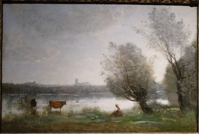 Bez tytułu pejzaż - Jean-Baptiste Camille Corot