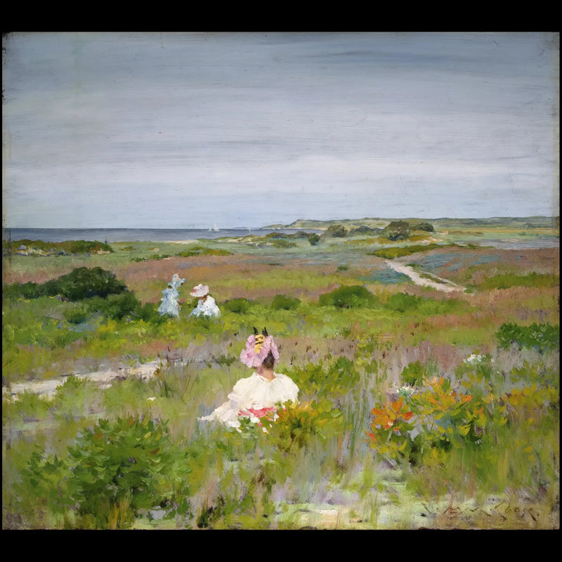 Pejzaż - Shinnecock, Long Island - William Merritt Chase