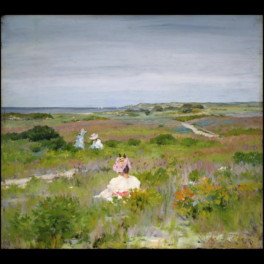 Pejzaż - Shinnecock, Long Island - William Merritt Chase