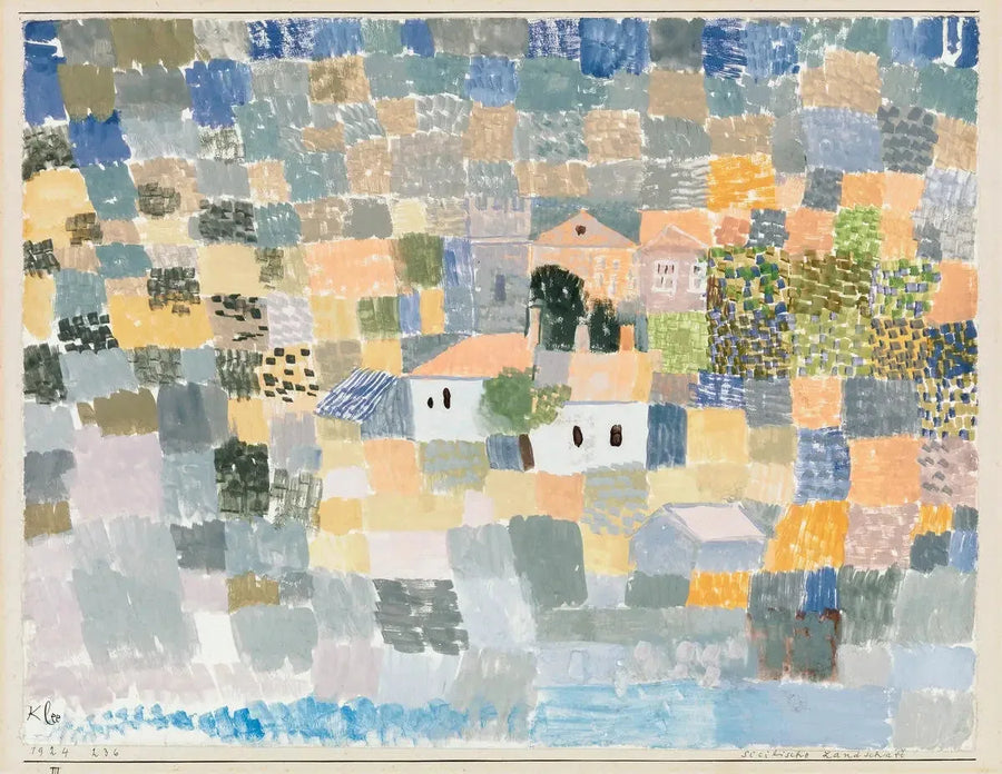Krajobraz sycylijski (Sicilische Landschaft) - Paul Klee