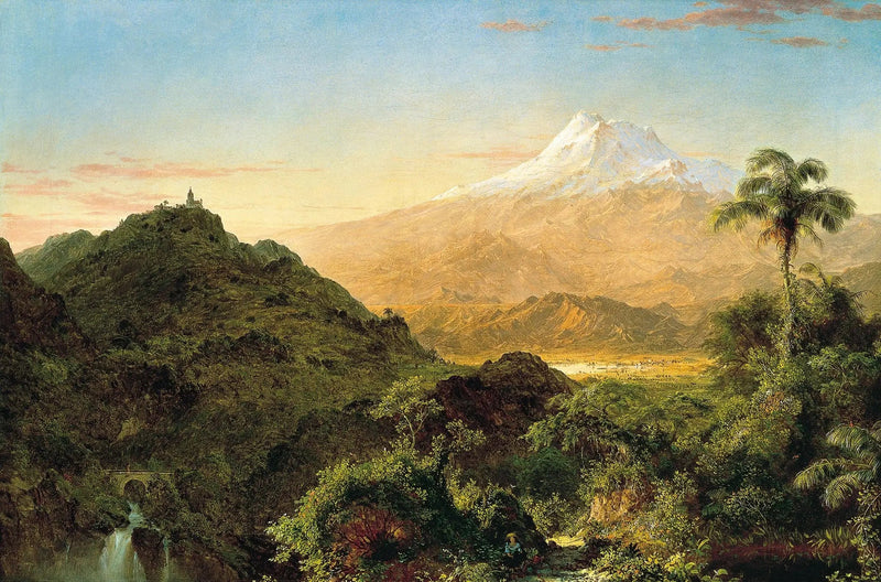 Południowoamerykański pejzaż - Frederic Edwin Church