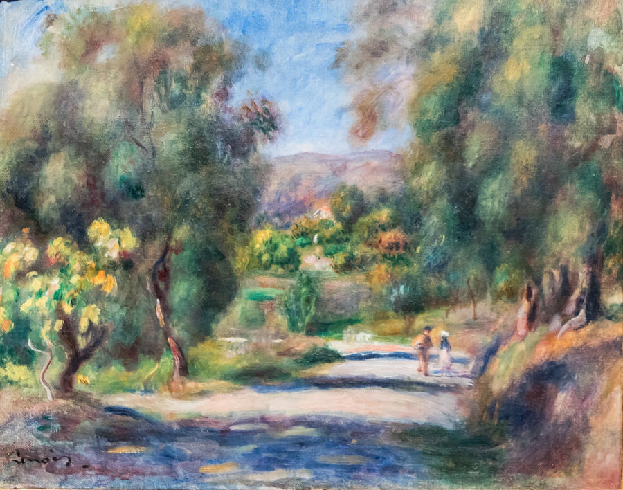 Krajobraz Południa Francji - Pierre-Auguste Renoir