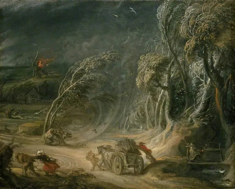 Pejzaż: Burza - Peter Paul Rubens