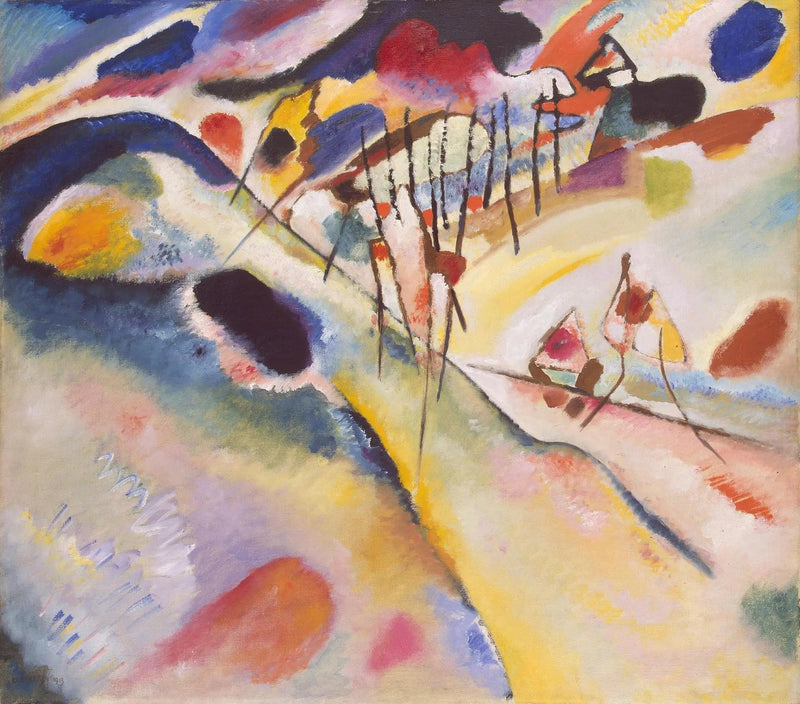 Krajobraz - Wasilij Kandinsky