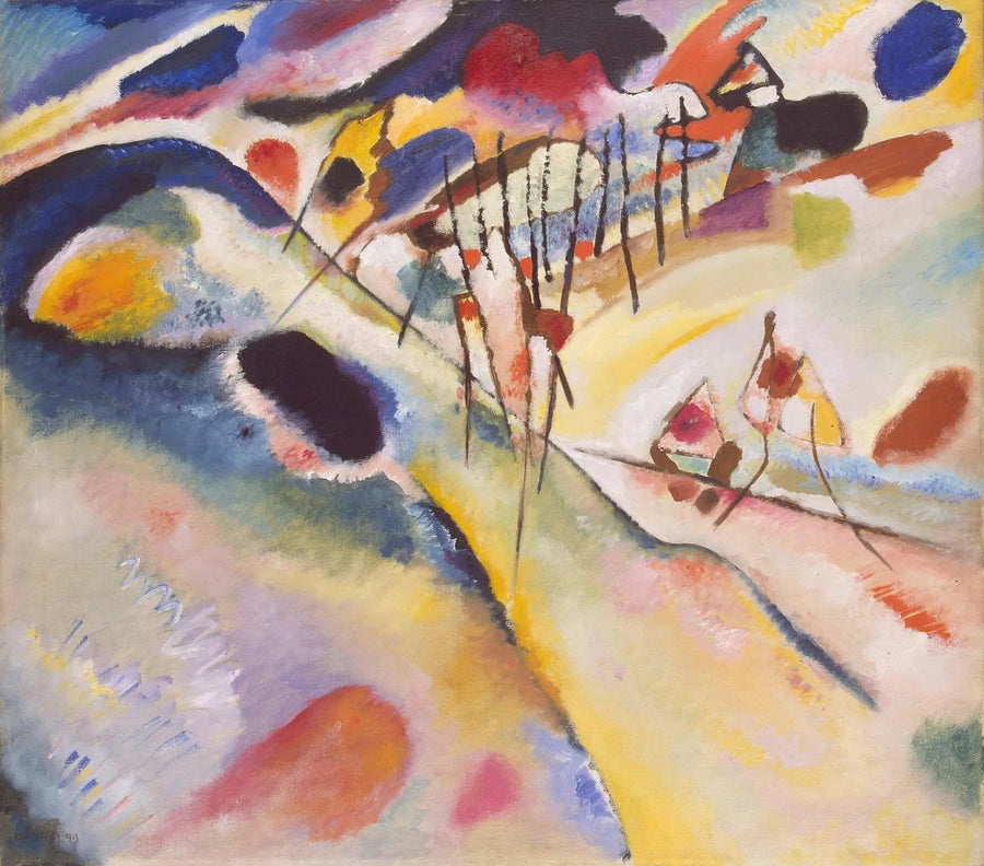 Krajobraz - Wasilij Kandinsky