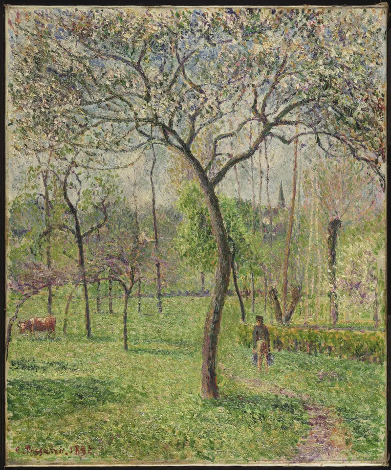 Krajobraz (Sad) - Camille Pissarro