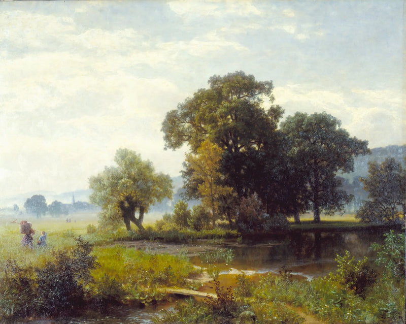 Pejzaż westfalski - Albert Bierstadt