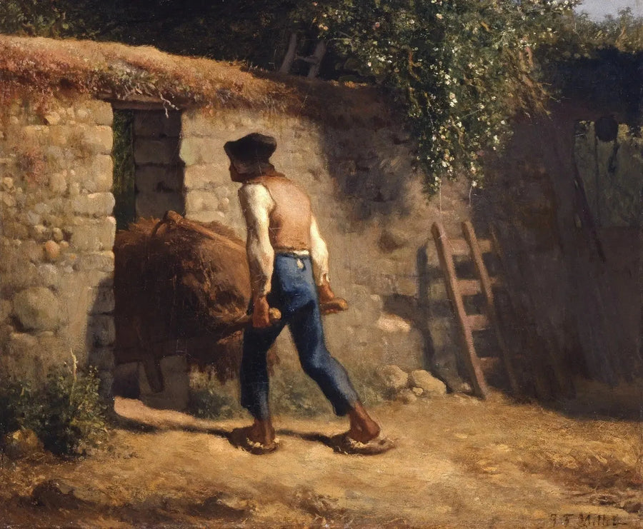 Chłop z taczką - Jean-François Millet