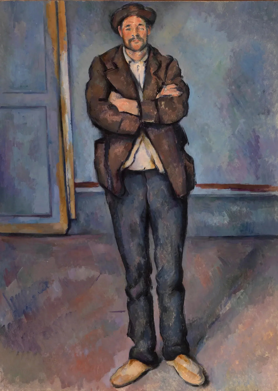 Chłop stojący, z założonymi rękami Chłop stojący, z założonymi rękami - Paul Cézanne