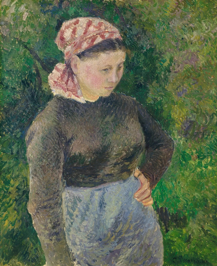 Chłopka - Camille Pissarro