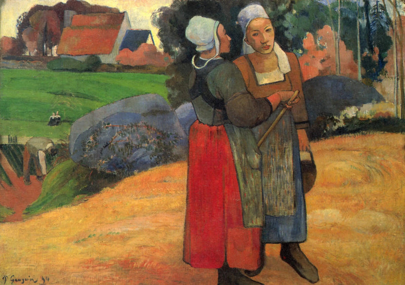 Bretońskie wieśniaczki - Paul Gauguin
