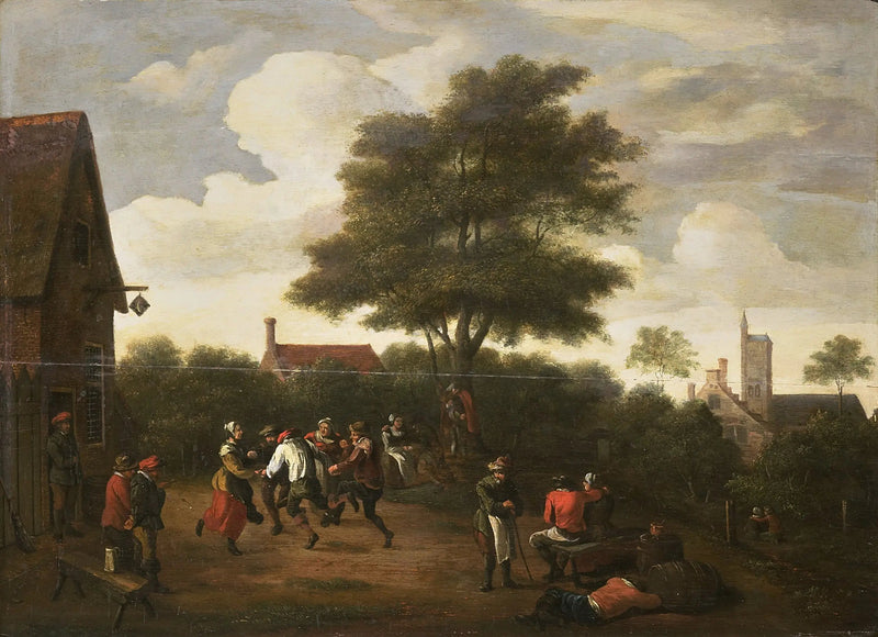 Chłopi tańczący - David Teniers Młodszy