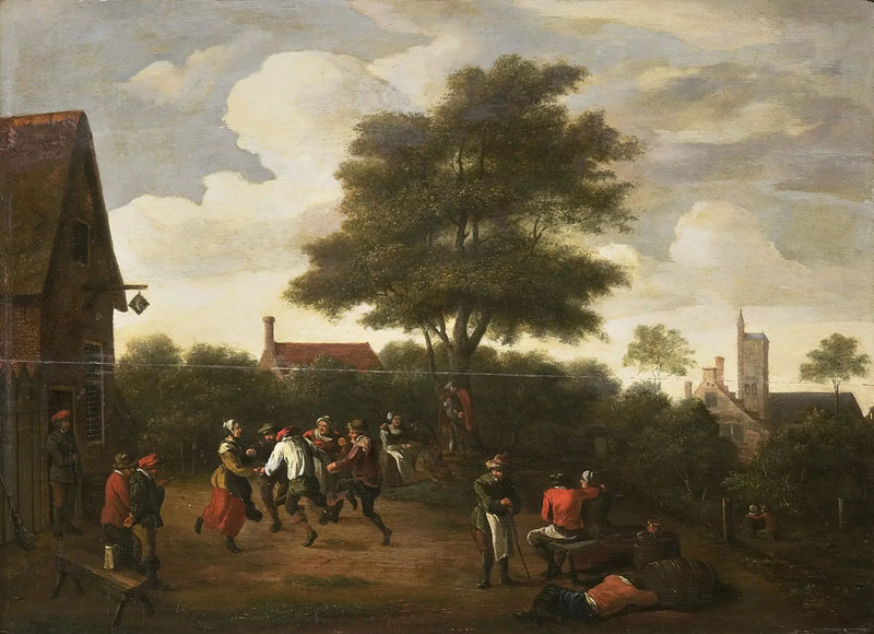 Chłopi tańczący - David Teniers Młodszy