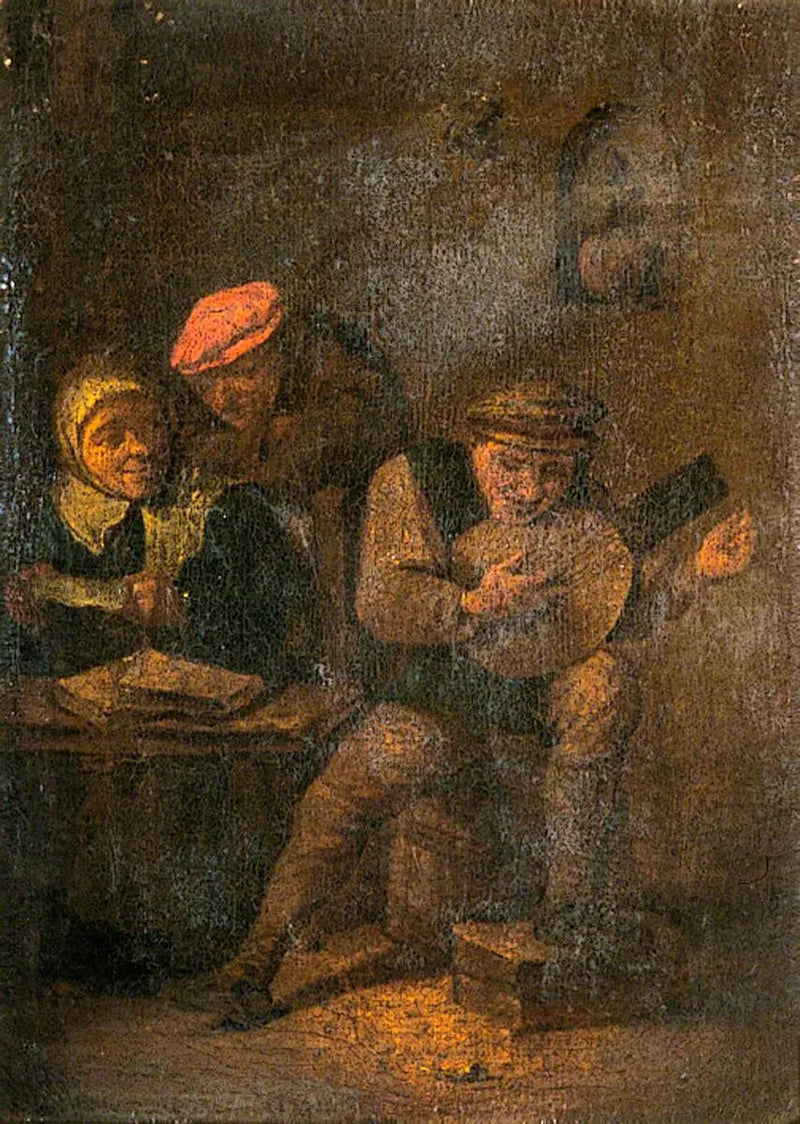 Holenderscy chłopi - David Teniers Młodszy