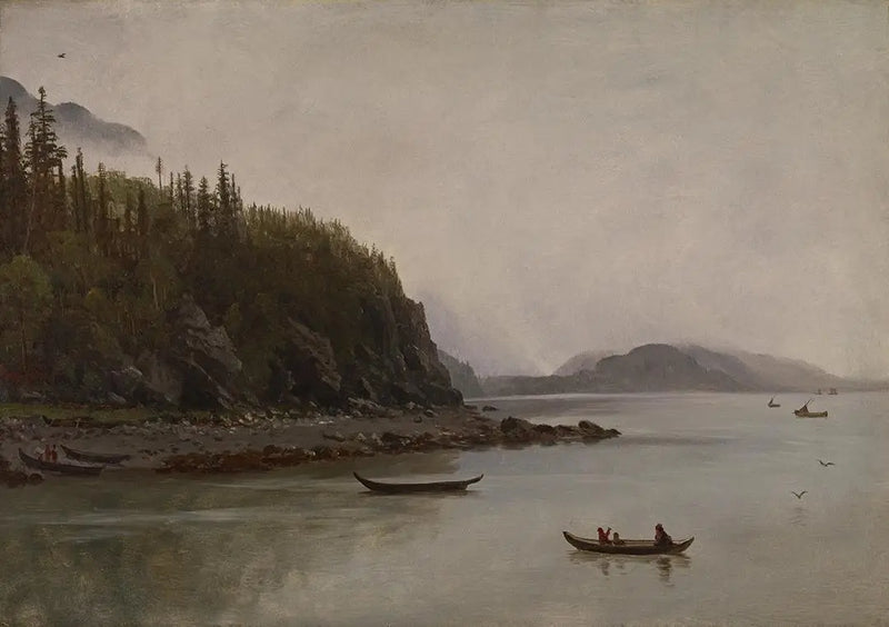 Indyjska ryba - Albert Bierstadt